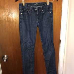 Good condition- 7 For All Mankind Straight Leg